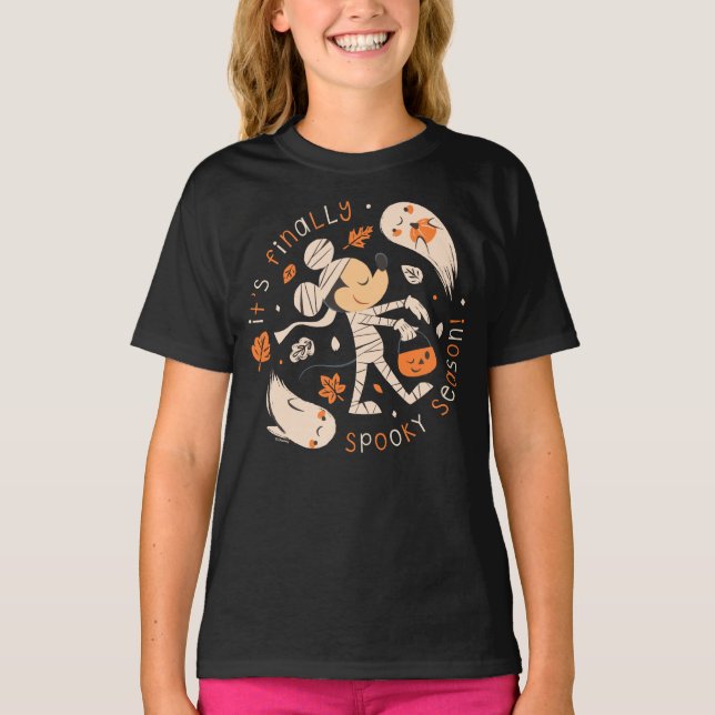 Mickey's Mummy Magic: Spooky Season Fun T-Shirt (Front)