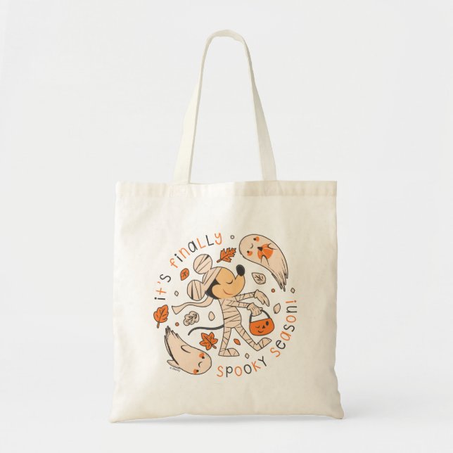 Mickey's Mummy Magic: Spooky Season Fun Tote Bag (Front)