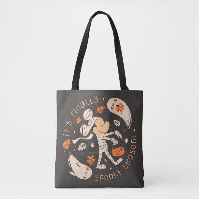 Mickey's Mummy Magic: Spooky Season Fun Tote Bag (Front)