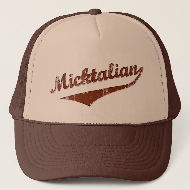 Micktalian Vintage Funny Irish Italian Hat (Front)