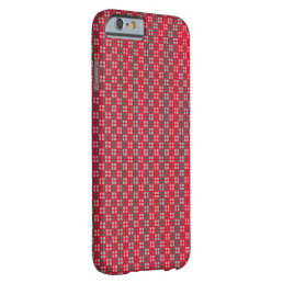 Micro Checkered Red iPhone Protector Barely There iPhone 6 Case