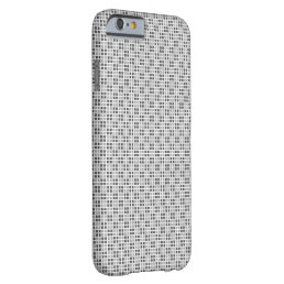 Micro Checkered White iPhone Protector Barely There iPhone 6 Case