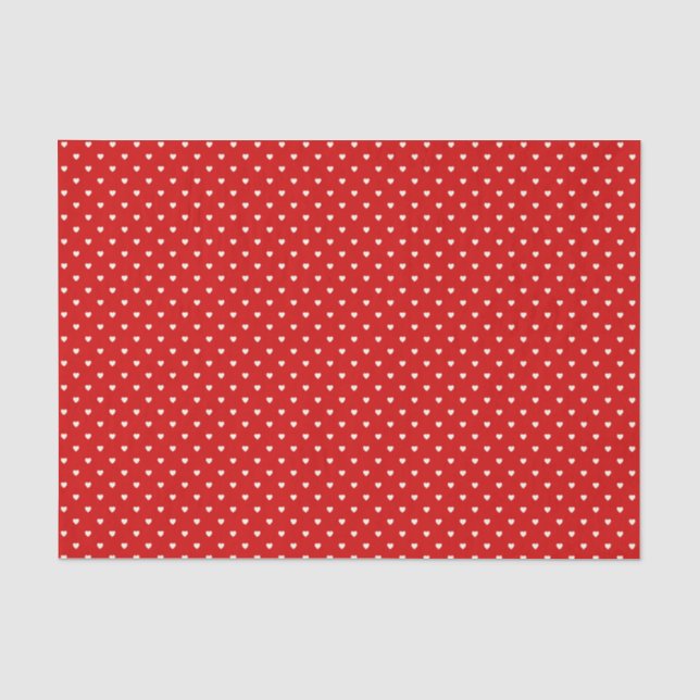 Micro Hearts Tissue Paper (Front)