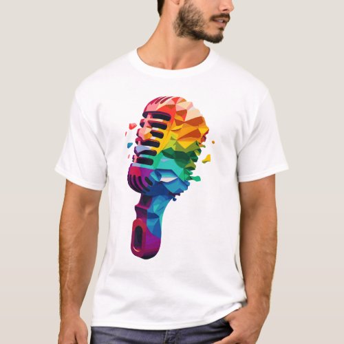 Micro hipster couleur T_Shirt