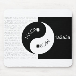 Micro Macro Balance 1a2a3a Mousepad