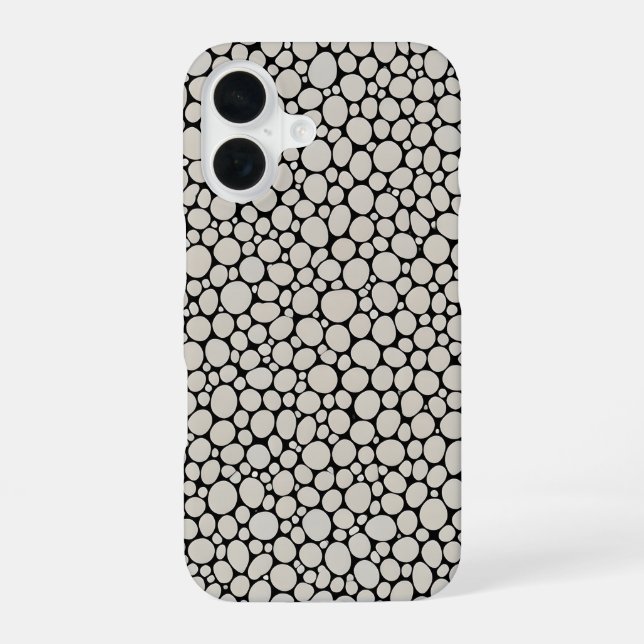 Micro Organic Cells Pattern Iphone Case (Back)