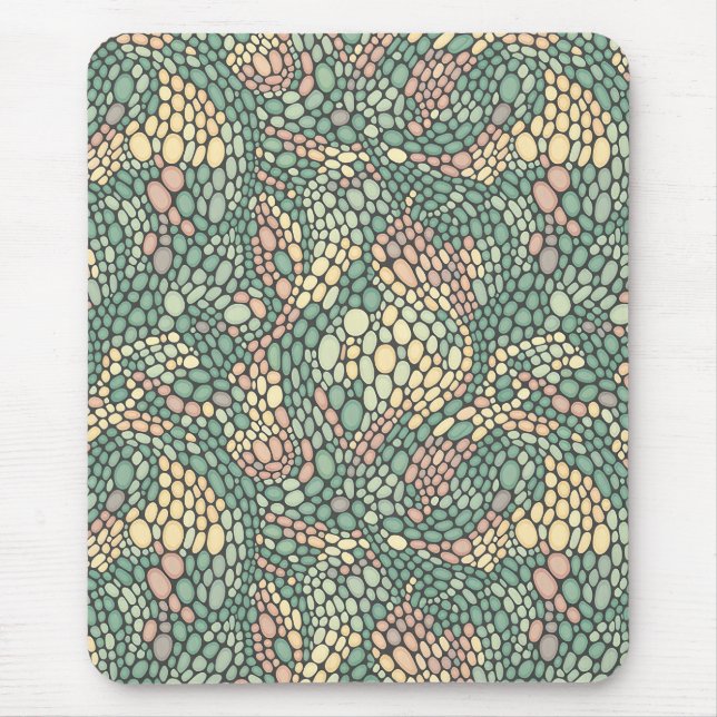Micro Organic Cells Pattern Mouse Pad (Front)