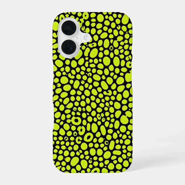 Micro Organic Pebble Pattern Iphone Case (Back)