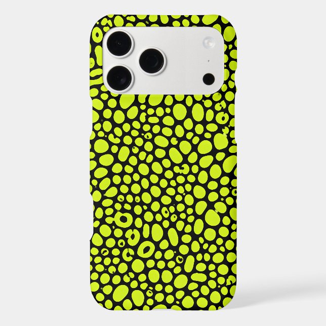 Micro Organic Pebble Pattern Iphone Case (Back)