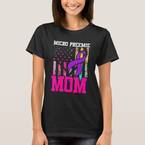 Micro Preemie NICU New Mom Inspires Premature Birt T_Shirt