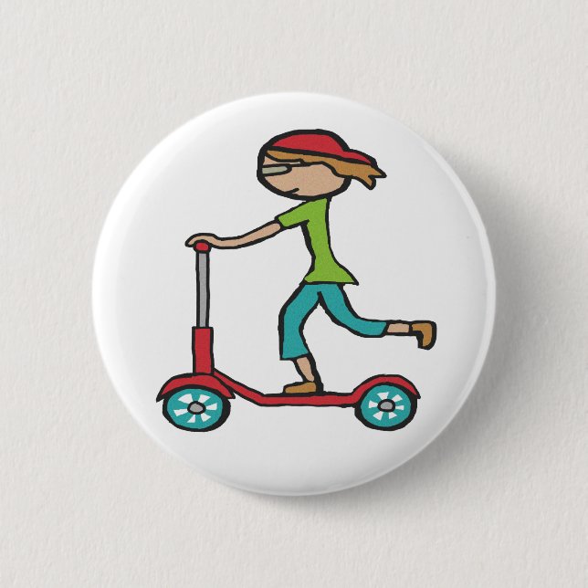 Micro Scooter Button (Front)