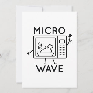 Micro Wave Thank You Card