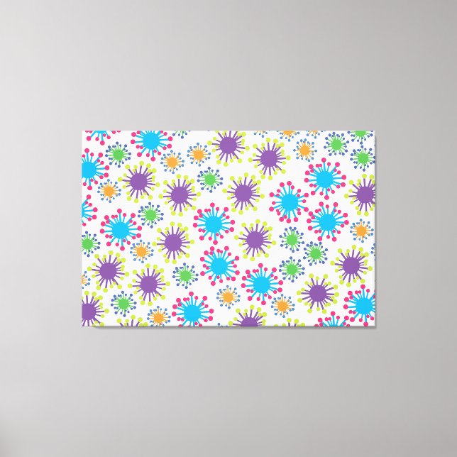 Microbes Canvas Print (Front)