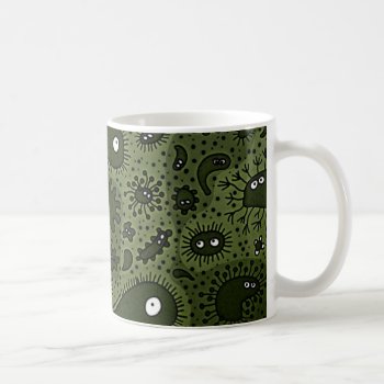 Microbes Coffee Mug by vladstudio at Zazzle