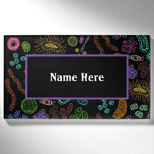 Microbes Name Tag