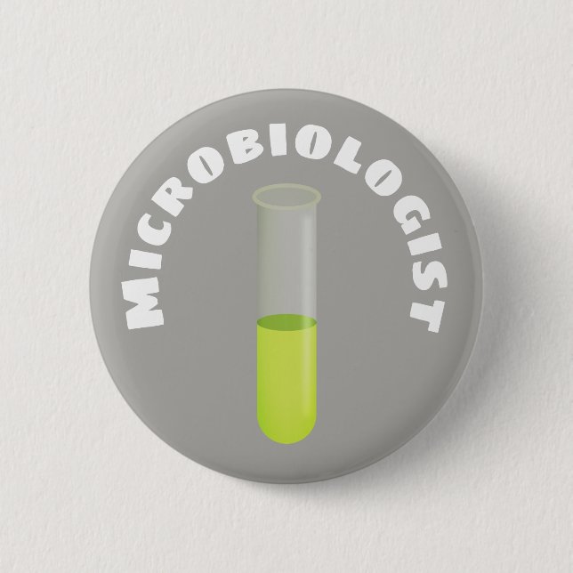 Microbiologist Button (Front)