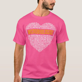 Microbiologist Love Heart T-Shirt
