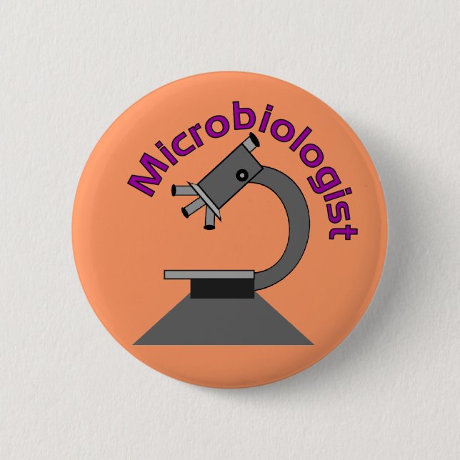 Microbiologist  T-Shirts and Gifts Pinback Button (Front)