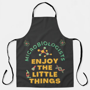 Microbiologists Enjoy The Little Things Bacterial Apron