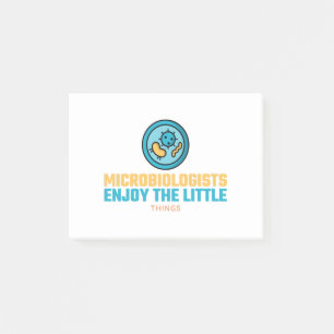 Microbiologists Enjoy The Little Things Post-it Notes