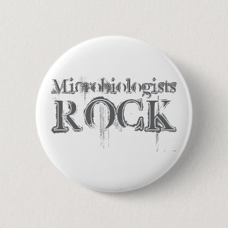 Microbiologists Rock Pinback Button