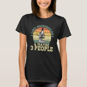 Microbiology Biology Medicine Microscopes T-Shirt