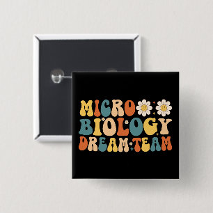 Microbiology Dream Team Button
