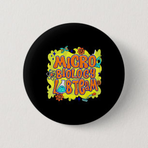 Microbiology Lab Team Lab Week 2025 Mystery Scient Button