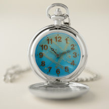 Microbiology Pocket Watch for Biology Lovers