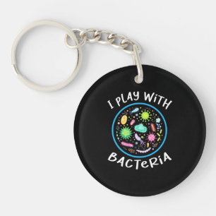 Microbiology Science Teacher Keychain