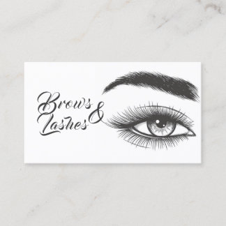 Microblading , Eyebrows, Lashes, Permanent Makeup Business Card