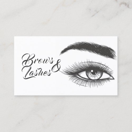 Microblading  Eyebrows Lashes  Permanent Makeup Business Card