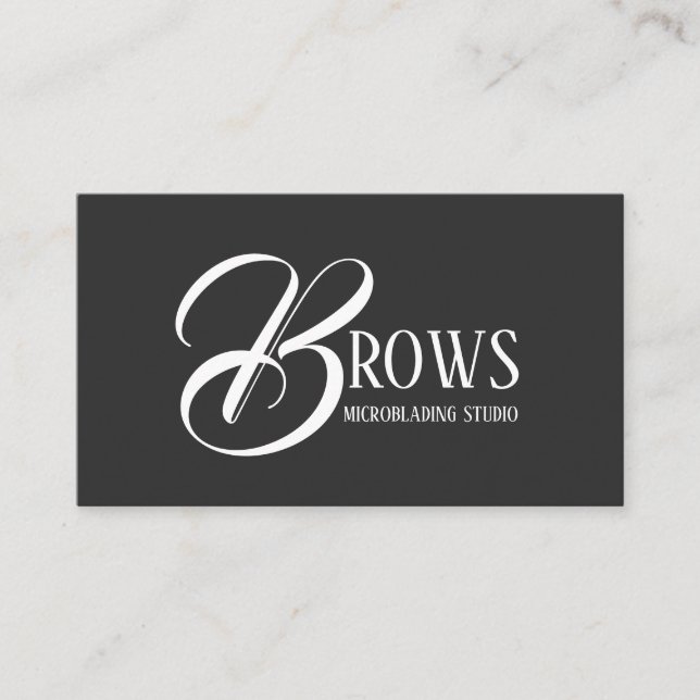 Microblading & Permanent Makeup Business Card (Front)