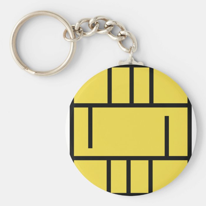 microchip credit card keychains