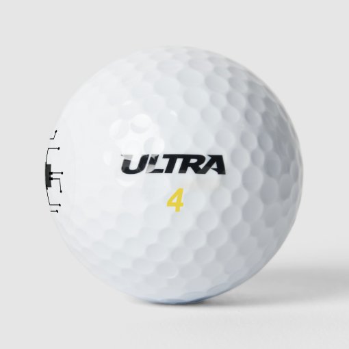 Microchip Geek Golf Balls Zazzle
