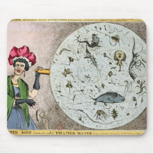 Microcosm dedicated to the London Water Mouse Pad