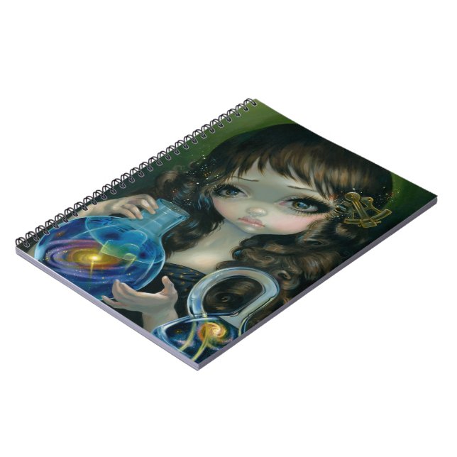 "Microcosm:  Galaxy" Notebook (Left Side)