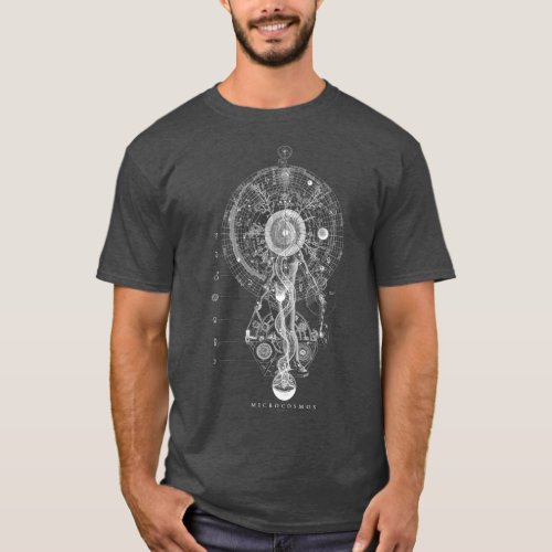 MICROCOSMOS GODHEAD  Occult Sacred Geometry T_Shirt