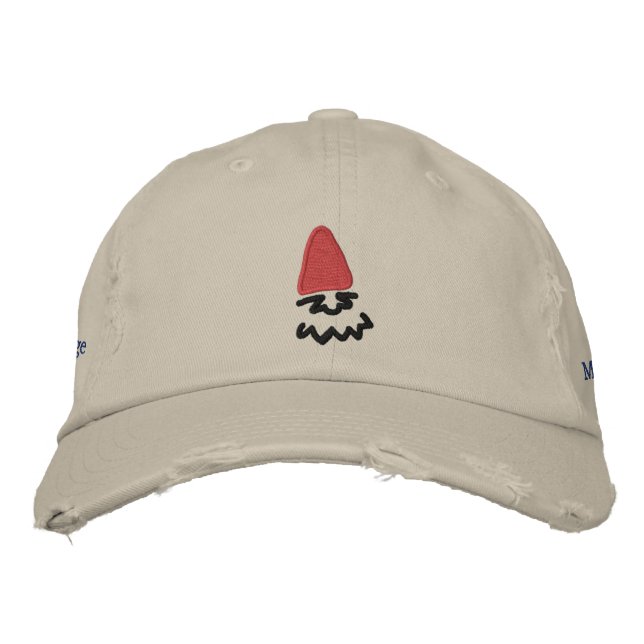 Micrognome Hat (Light) (Front)