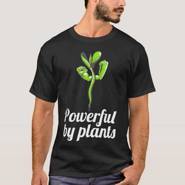 Microgreens Shirt Raw Vegan Sprouts Veganism Tees  (Front)