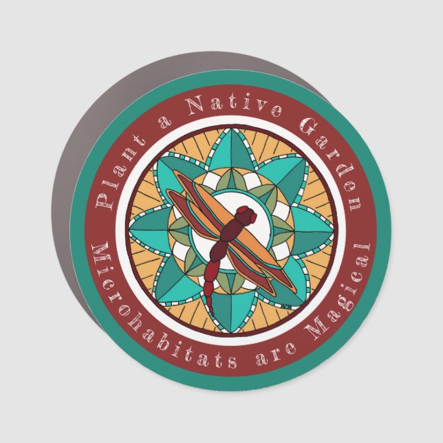 Microhabitats are Magical Plant Native Magnet (Front)