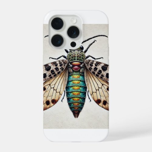 Microhoplomelas 040724IREF103 _ Watercolor iPhone 15 Pro Case