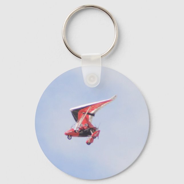 Microlight Airplane Keychain (Front)