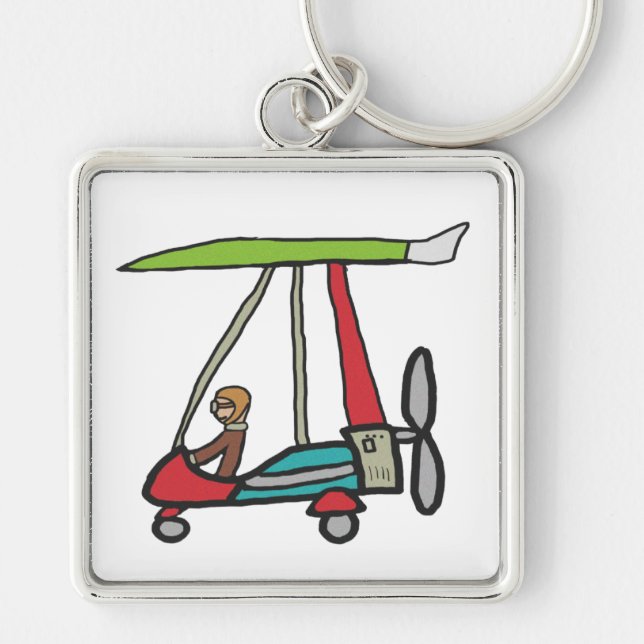 Microlight Ultralight Keychain (Front)