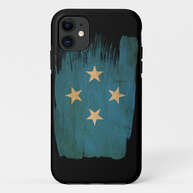 Micronesia Flag Case-Mate iPhone Case (Back)