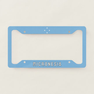 Micronesia License Plate Frame