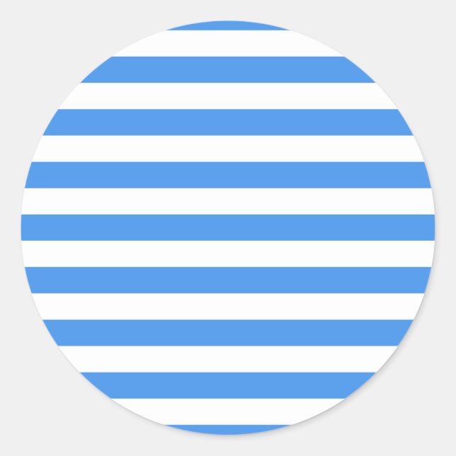 Micronesia San Marino Somalia Nicaragua flag strip Classic Round Sticker (Front)