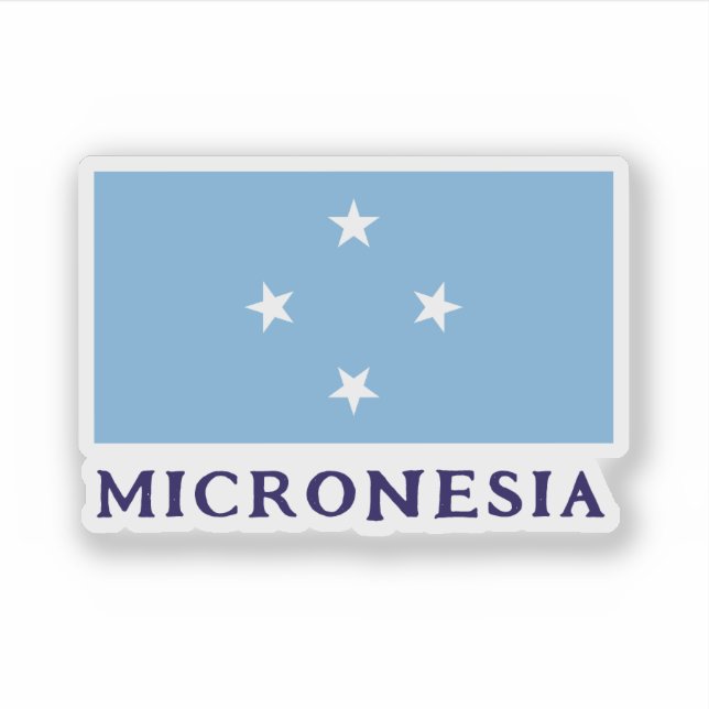 Micronesia Sticker (Front)