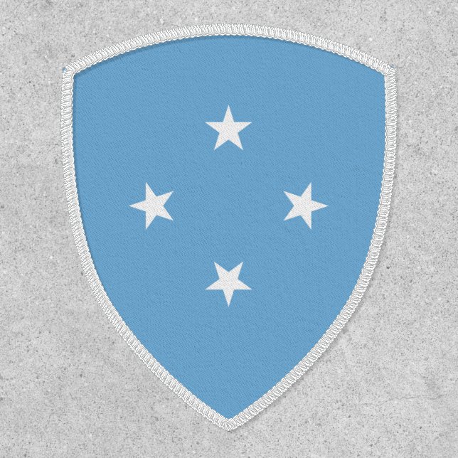 Micronesian Flag, Federated States of Micronesia Patch (Front)