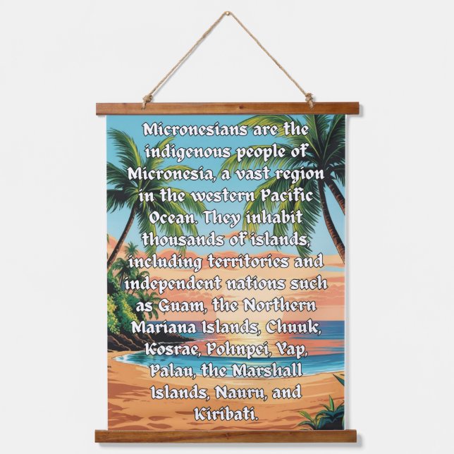 Micronesians: We Are One Hanging Tapestry (Front)